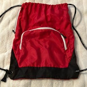 Under Armour red drawstring bag
